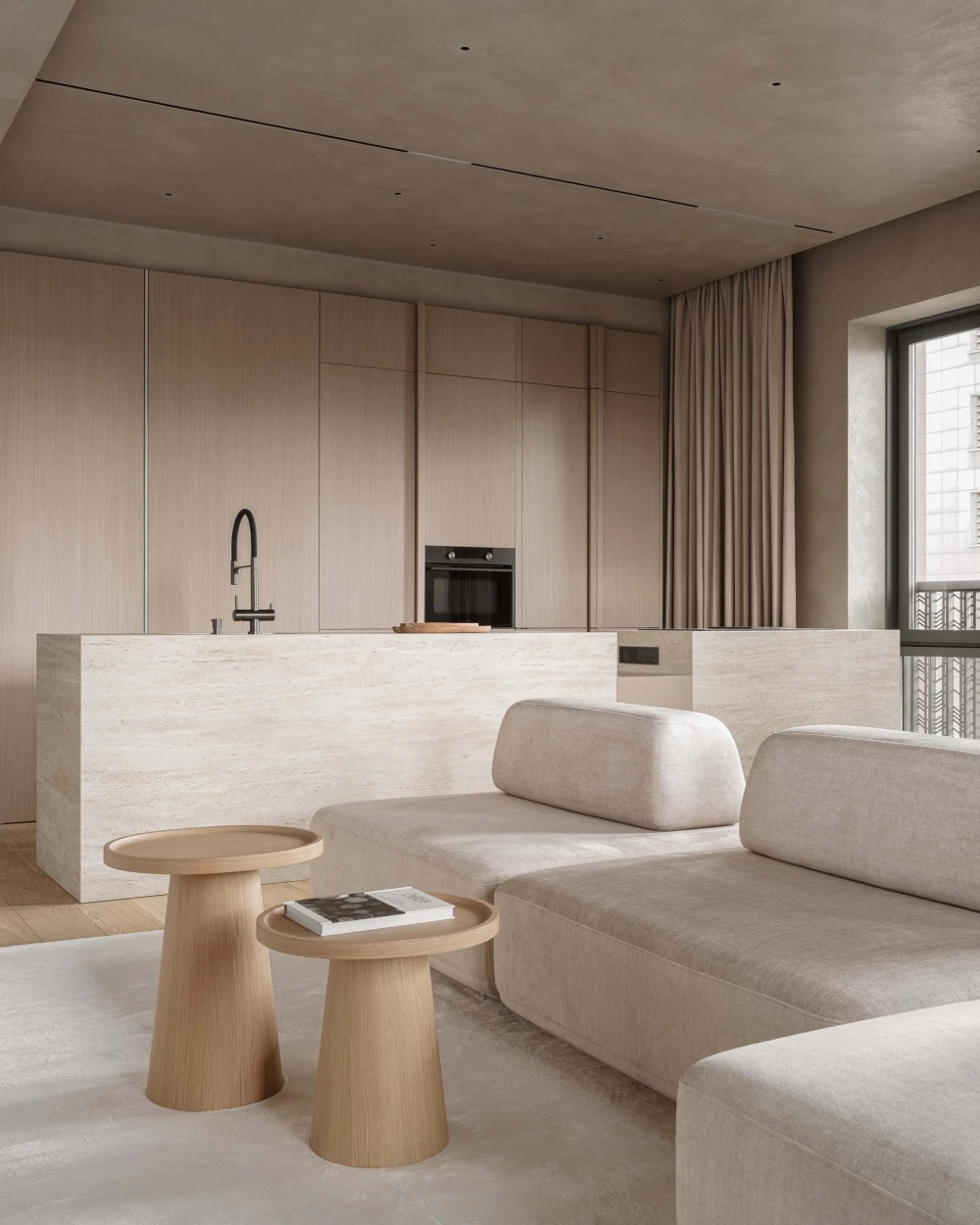 Бежевый интерьер фото