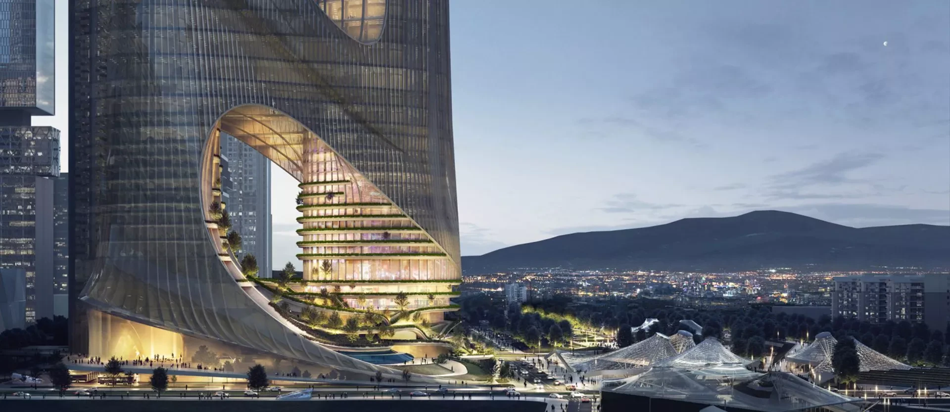 Небоскребы в Шэньчжэне по проекту Zaha Hadid Architects