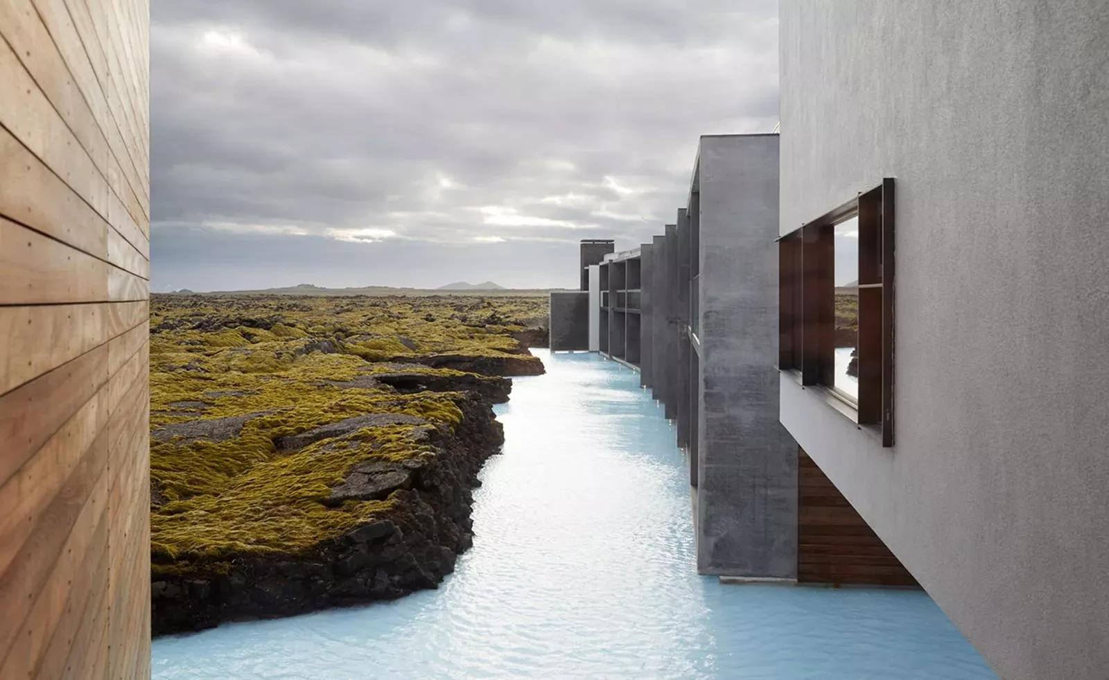 Отель в Исландии: лава, мох и бетон