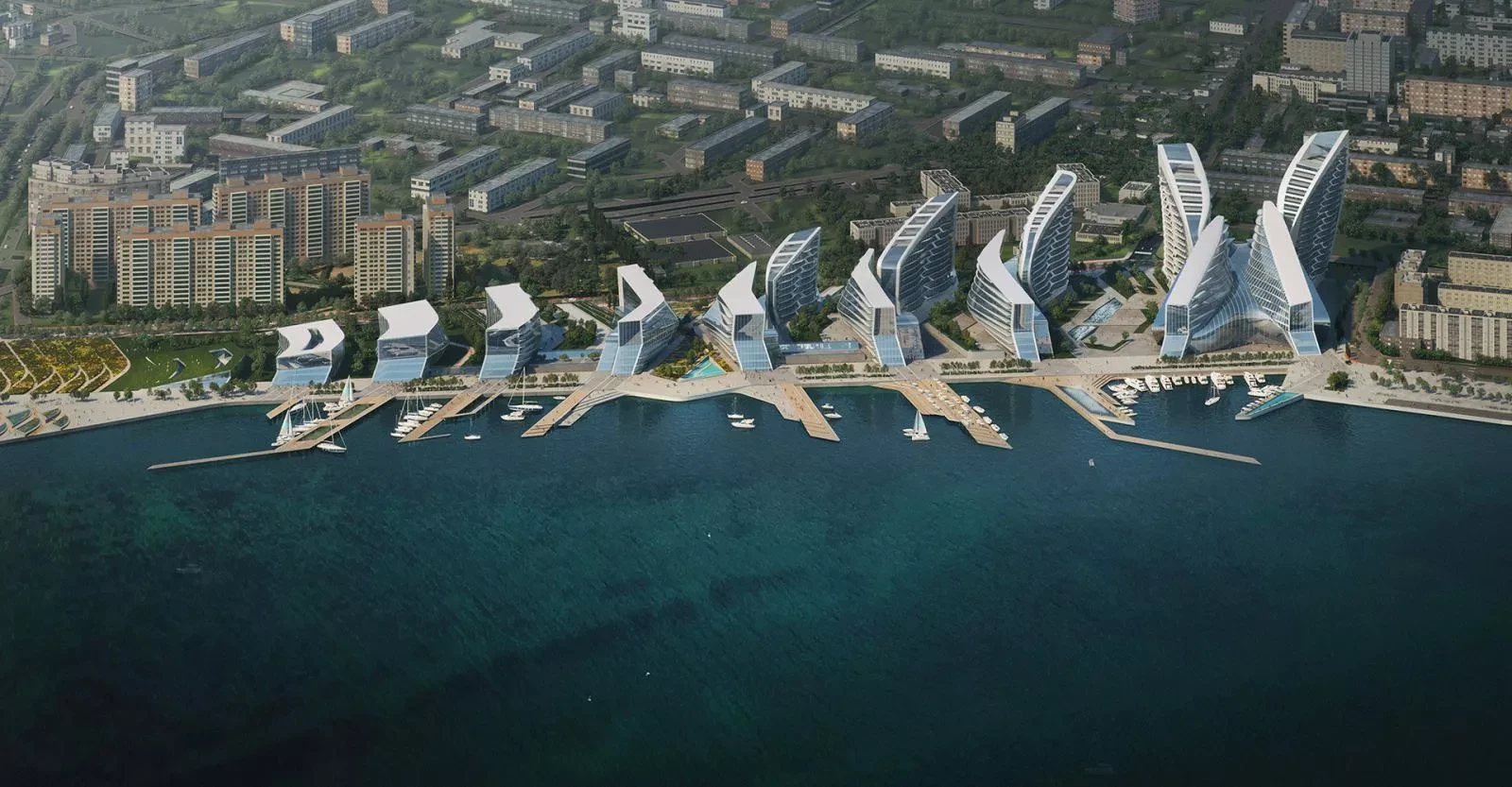 Zaha Hadid Architects перестроют Новороссийск