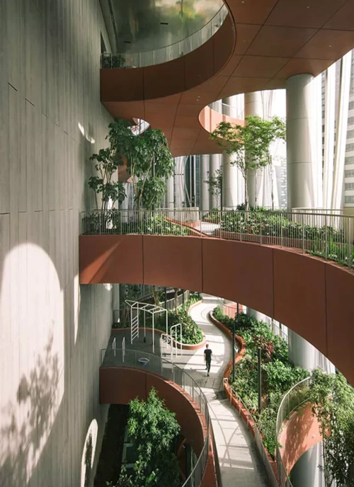 BIG & Carlo Ratti Associati: биофильный небоскреб в Сингапуре
