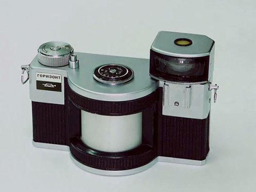 Советский дизайн: панорамный фотоаппарат «Горизонт»