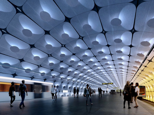 Zaha Hadid Architects построят метро в Осло
