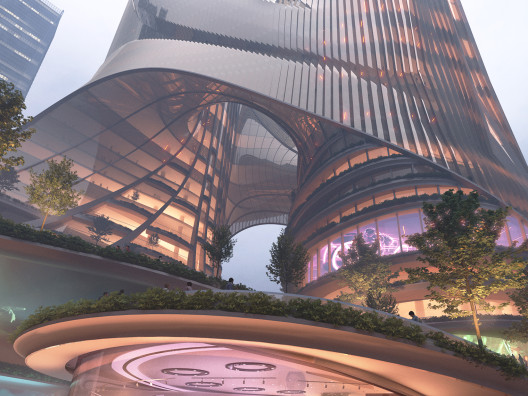Небоскребы в Шэньчжэне по проекту Zaha Hadid Architects
