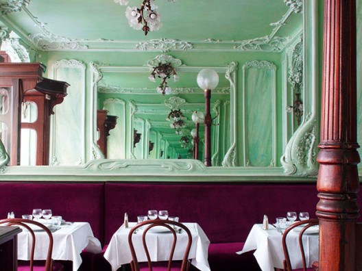 Ресторан в Париже по проекту лондонского дизайнера