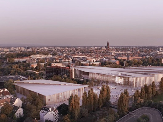 Кенго Кума построит выставочный центр в Страсбурге