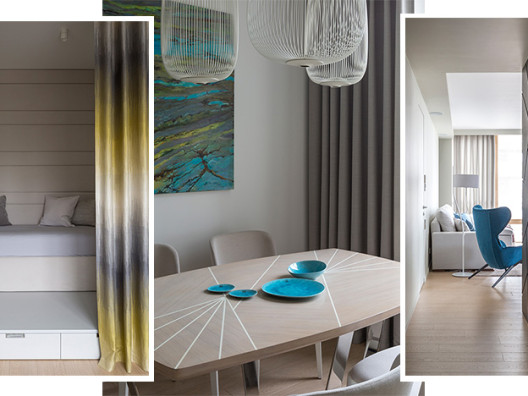 TS-Design: светлая квартира с динамичным декором