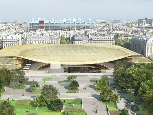 Открытие Les Halles: золотая крыша над «чревом Парижа»
