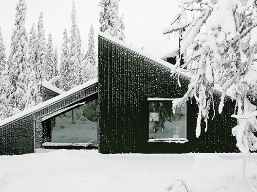 Архитекторы Vindheim: дом под снегом