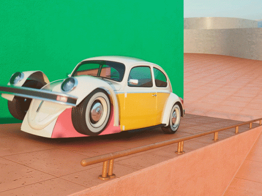 Крис Лабруй: танцующие автомобили Volkswagen