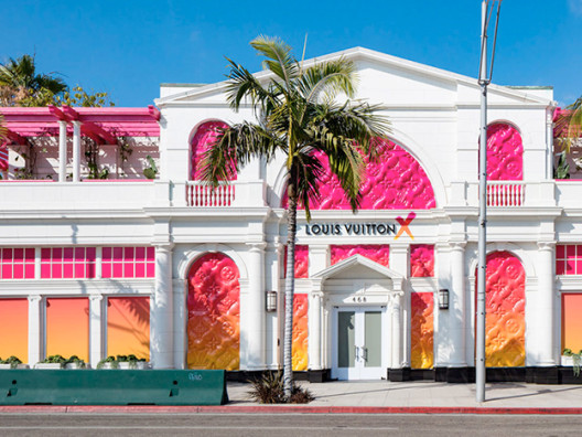 Временный бутик-музей Louis Vuitton в Лос-Анджелесе