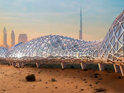 Студия Urb: мост для прогулок в Дубае