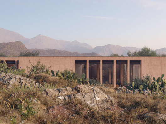 Carl Gerges Architects: вилла в ливанской пустыне