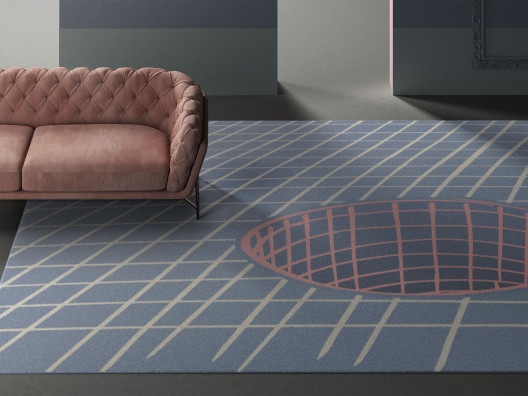 Тренды 2020/2021: ковры с оптическими иллюзиями Алена Жиля