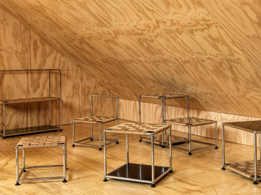 Woven Structures: обновленная линия культовой модернистской мебели для USM Haller