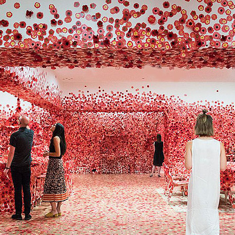 Яёи Кусама (Yayoi Kusama) • Интерьер+Дизайн