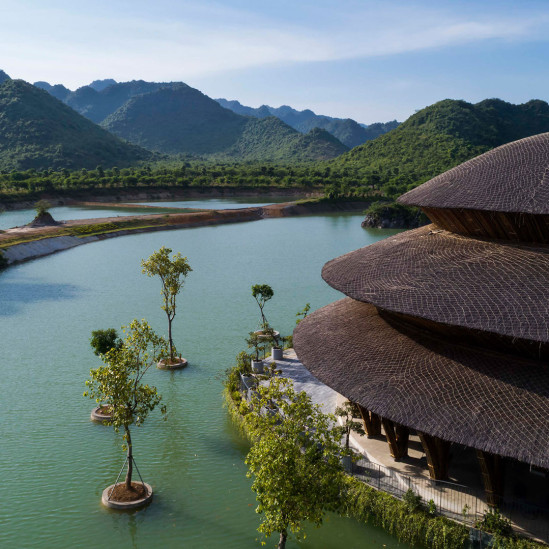 Бамбуковый купол по проекту Vo Trong Nghia Architects