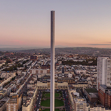 British Airways i360: самая тонкая башня в мире в Книге рекордов Гиннесса