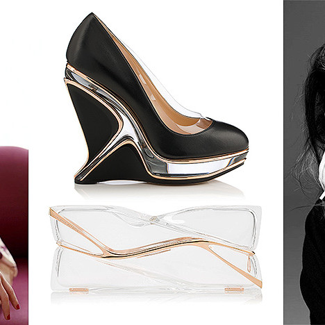 Туфли и клатчи Charlotte Olympia x Zaha Hadid Design