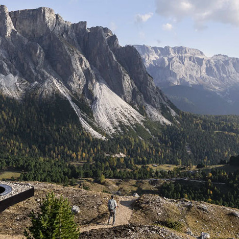 Смотровая площадка Messner Architects в Альпах