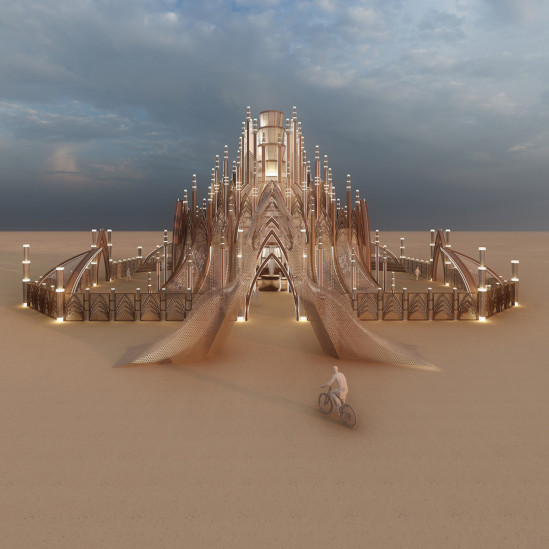 Burning Man 2024: готика и ливанское ткачество