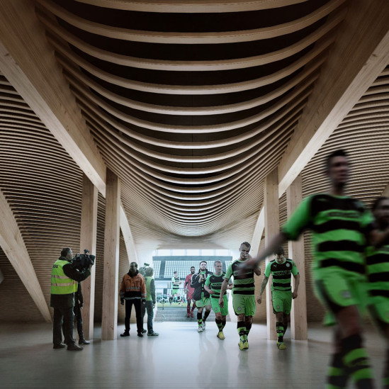 Zaha Hadid Architects построят самый экологичный стадион в мире