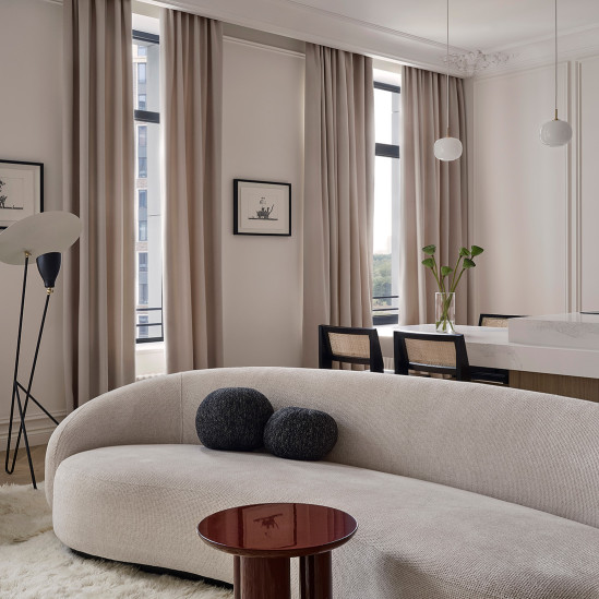 Студия BALCON: московская квартира с парижским настроением