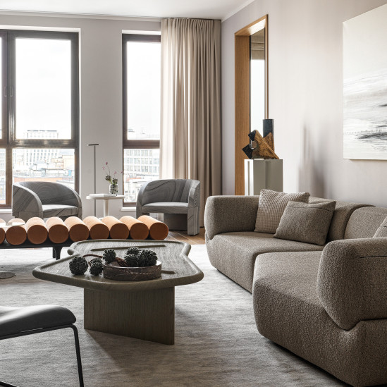 Парадный интерьер для семьи интеллектуалов: проект Екатерины Бегичевой