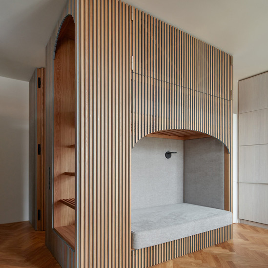 Студия ORA: маленькая квартира для четырех человек в Праге