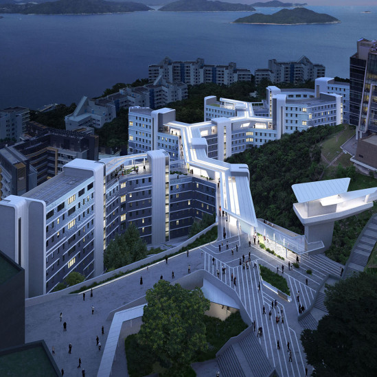 Студенческие общежития в Гонконге по проекту Zaha Hadid Architects