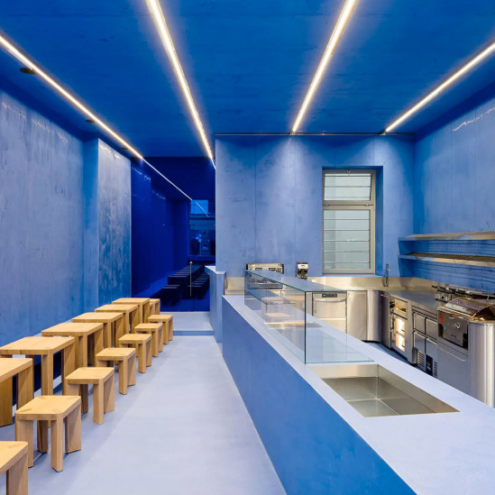 Gonzalez Haase AAS: синяя пекарня в Берлине