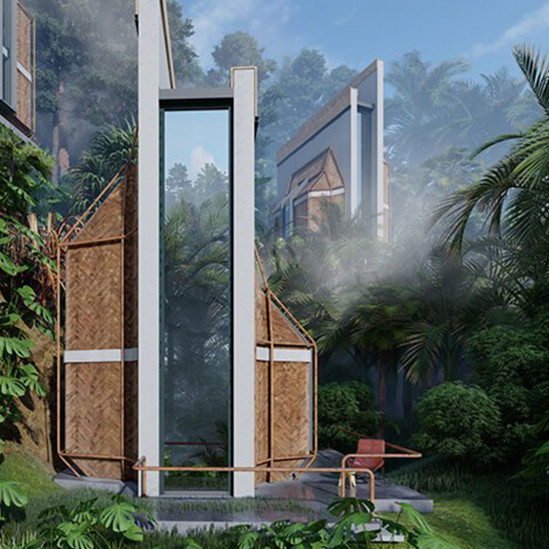 Shomali Design Studio: дома в джунглях Бали