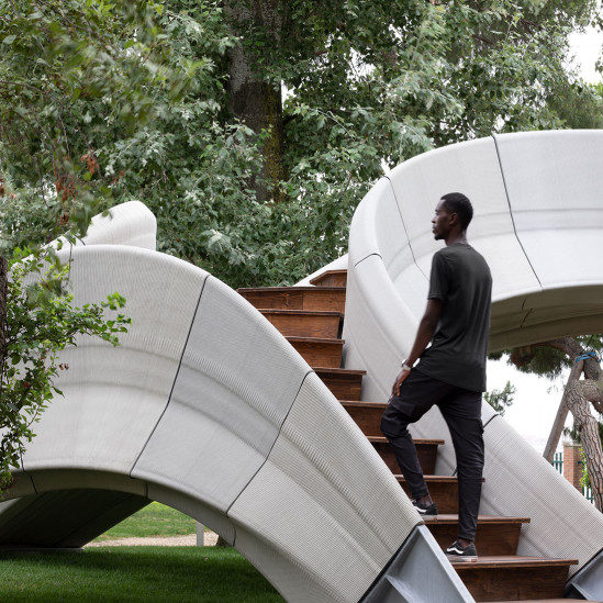Zaha Hadid Architects: бетонный мост, напечатанный на 3D-принтере