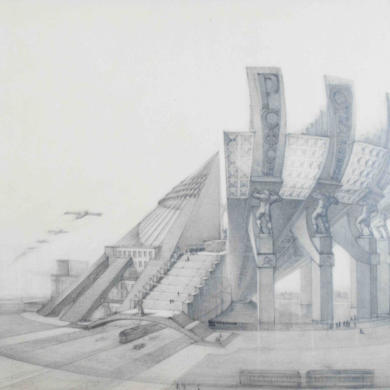 Выставка Константина Мельникова в Музее архитектуры