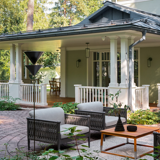 Реставрация подмосковной дачи для заказчика-француза: проект ub.design