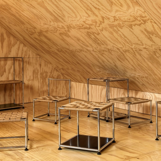 Woven Structures: обновленная линия культовой модернистской мебели для USM Haller