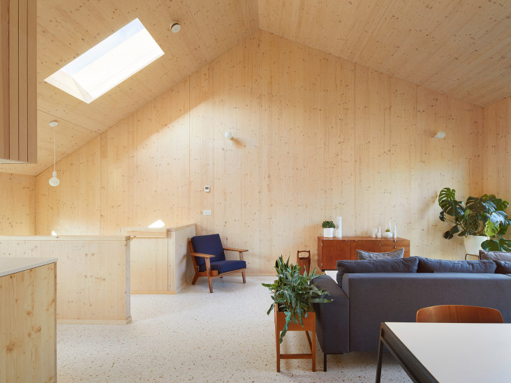 Tikari Works: два дома с деревянной отделкой в Лондоне