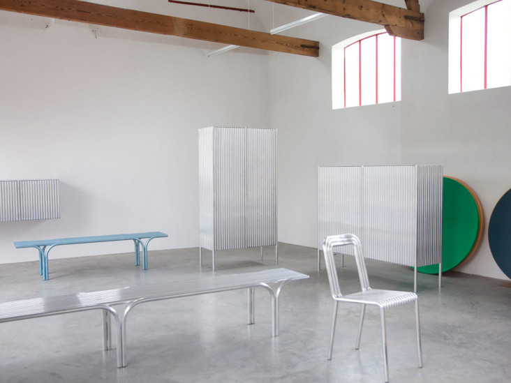 Muller Van Severen: мебель из алюминиевых трубок