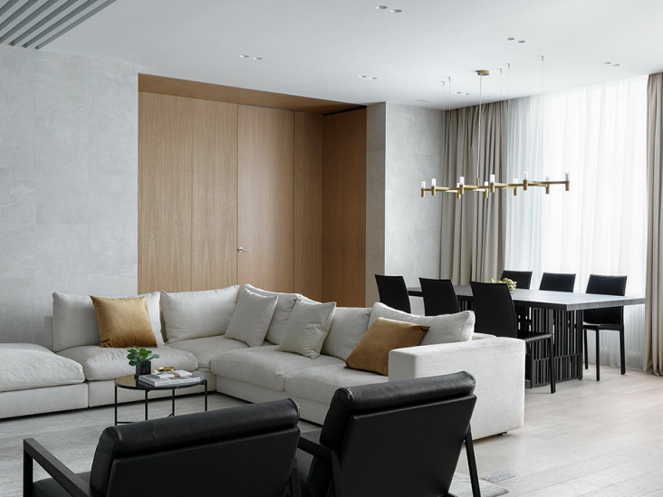 Artem Babayants Architects: удобная квартира для семьи с тремя детьми