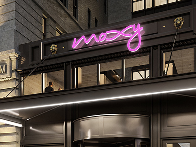 Отель Moxy в Нью-Йорке: городской кемпинг с Yabu Pushelberg