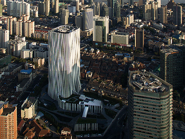 Кенго Кума (Kengo Kuma) и плиссированный небоскреб в Шанхае