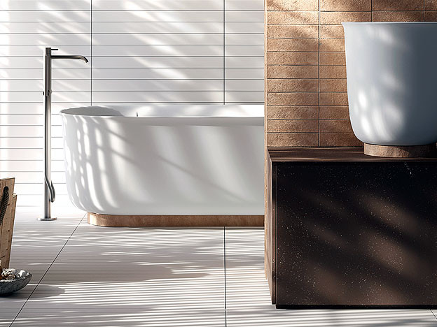Ванная от Rexa Design: хаммам около кровати