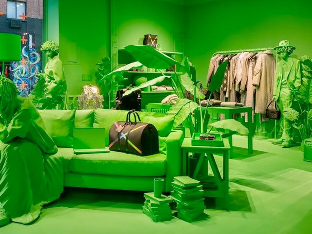 Louis Vuitton открыл временный бутик в Нью-Йорке