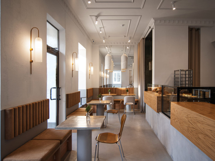Sarakula Interiors: кафе-кондитерская «Зазазу» в Симферополе