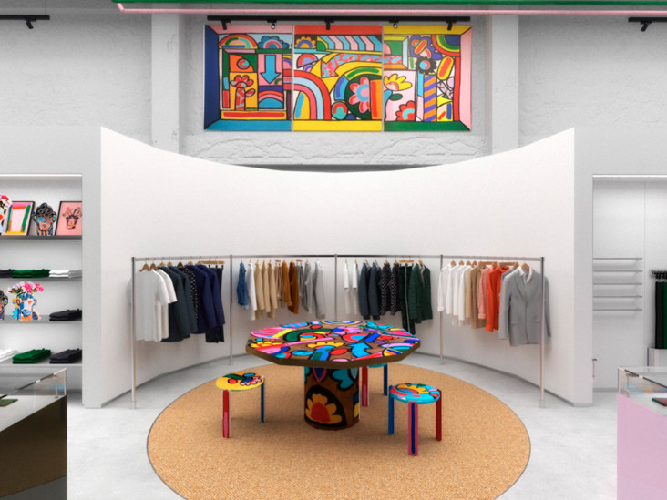 Керамист Джон Бут для нового бутика Paul Smith