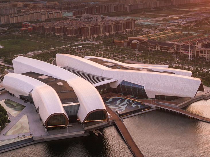 Китайский морской музей по проекту COX Architecture