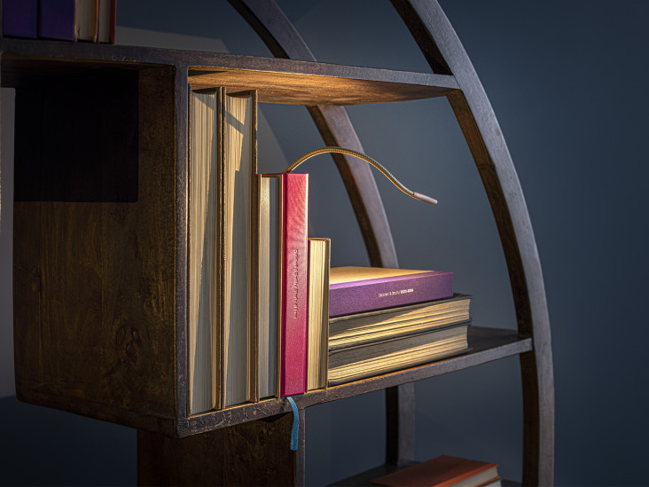 Catellani & Smith: лампа-«обманка» для книжных полок
