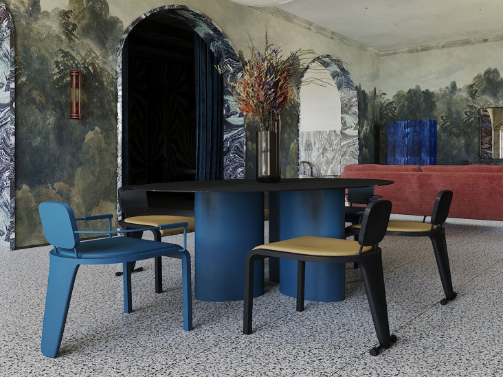 Квартира в Милане: концептуальный проект мадридской студии Puntofilipino