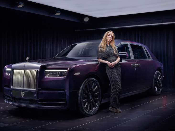 Коллаборация Rolls-Royce и Айрис ван Херпен
