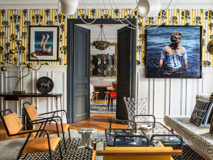 Саша Валкхоф обновил свою квартиру в Париже